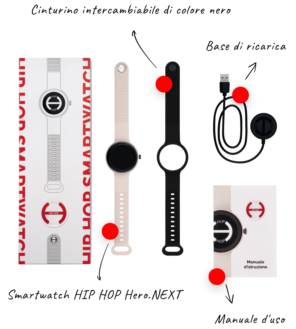 contenuto scatola m - Hip Hop Watches - Orologi in Silicone